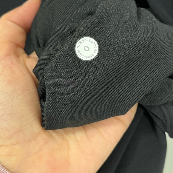 Lululemon Align Super-High-Rise Ribbed-Waist Jogger Black 0 - Picture 13 of 14